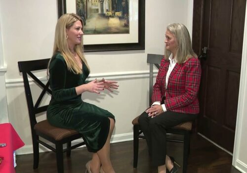 Colleen with Nicole on New Day Cleveland